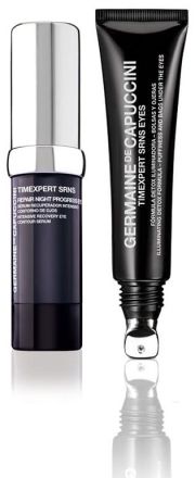 Germaine de Capuccini Timexpert SRNS Duo Set - Regenerační noční sérum na oční okolí 15ml + Detoxikační oční krém 15ml Dárková sada