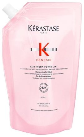 Kérastase Genesis Bain Hydra-Fortifiant - Šamponová lázeň pro jemné vlasy 500 ml Náhradní náplň