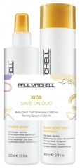 Paul Mitchell Kids Duo Sada - Šampon pro děti 300 ml + Dětský sprej na rozčesání vlasů 250 ml Dárková sada
