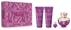 Versace Dylan Purple Set - EDP 100 ml + EDP 5ml + sprchový gel 100 ml + tělový gel 100 ml Dárková sada