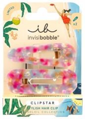 Invisibobble Clipstar Au Soleil Dazzling Wave - Sponka do vlasů 2 ks